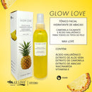 Kit Glow Love Pineapple Max Love – Skincare Vegano (5 itens)