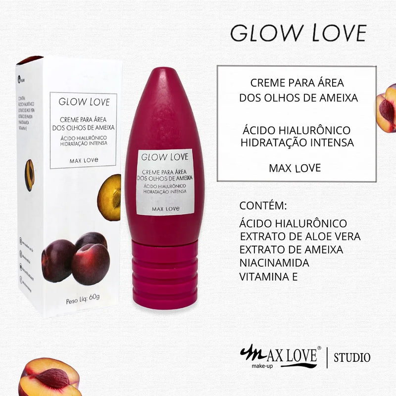 Kit Glow Love Plum Max Love – Skincare Vegano (5 itens)
